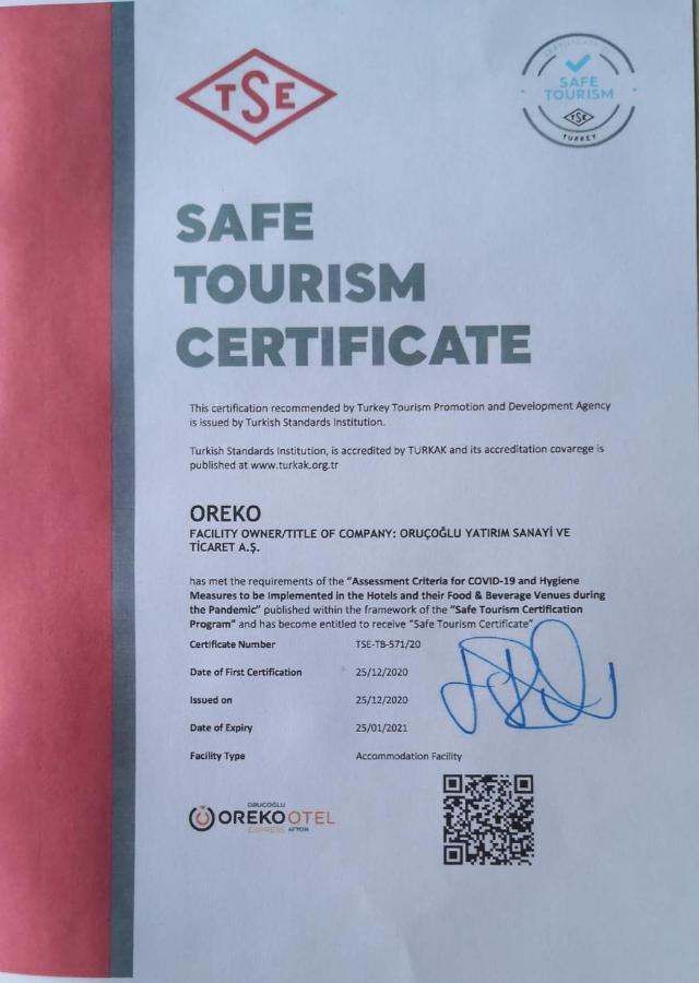 Oreko Express Afyonkarahisar Eksteriør bilde